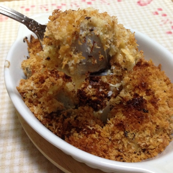 セレベス親芋のチーズ味噌マヨ焼き♪